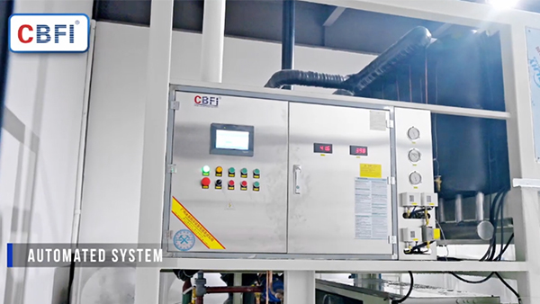 Máquina automática para hacer hielo en bloques de 10 toneladas