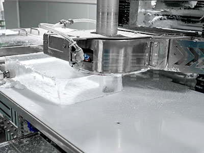Máquina para hacer hielo en esferas automática