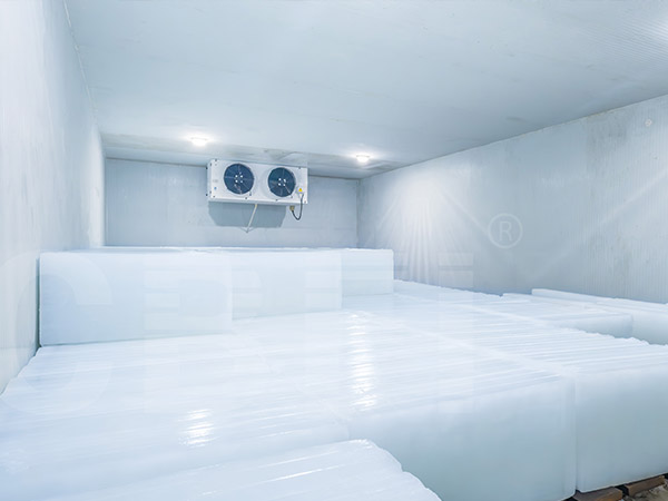 2 máquinas para hacer hielo en bloque de enfriamiento directo de 15 toneladas para un cliente indonesio