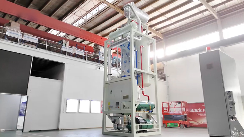 Máquina para hacer hielo en tubos integrada de 40 toneladas